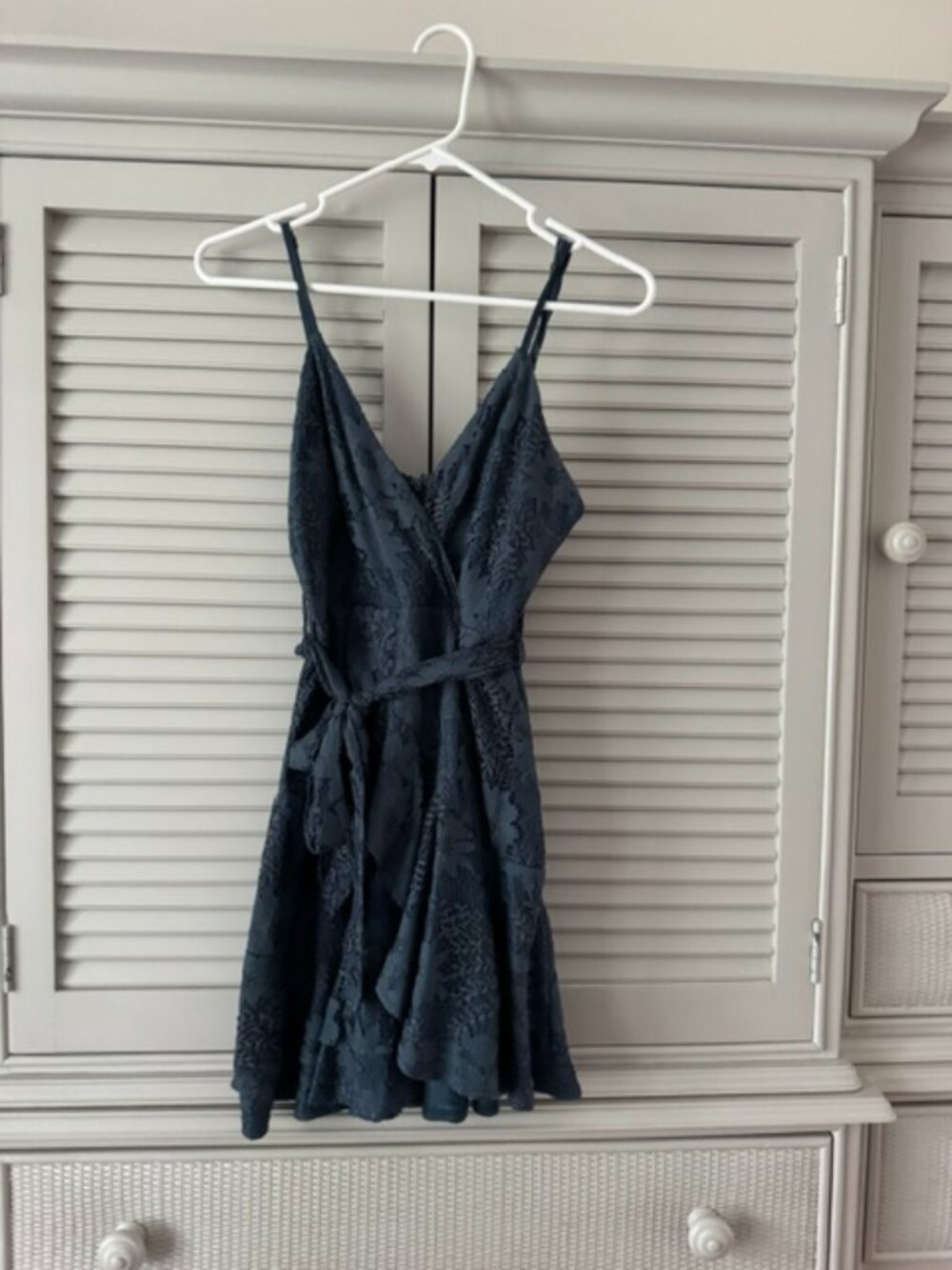 Here Comes the Sun Navy Blue Cocktail Dress Size S